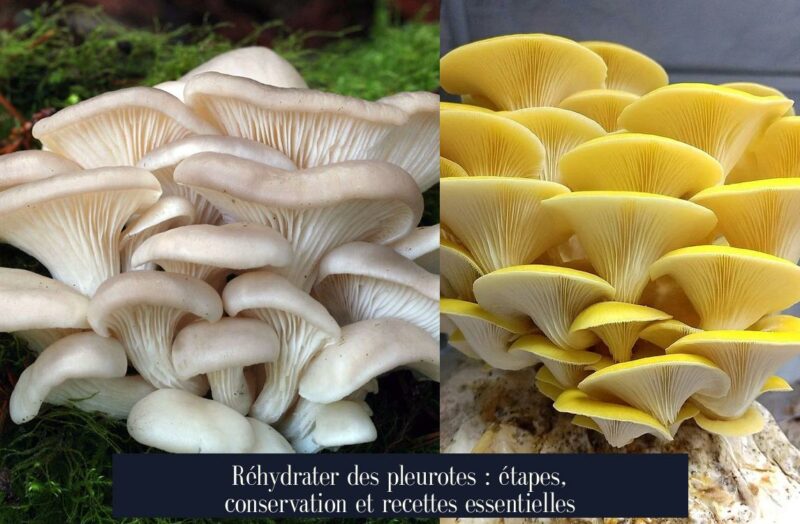 Réhydrater des pleurotes : étapes, conservation et recettes essentielles