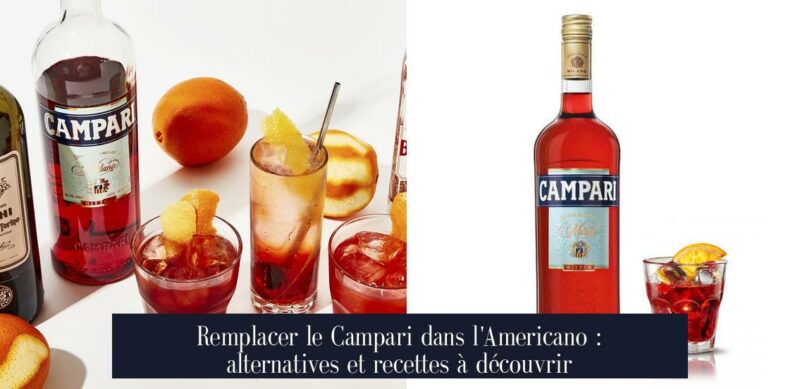 Remplacer le Campari dans l'Americano : alternatives et recettes à découvrir