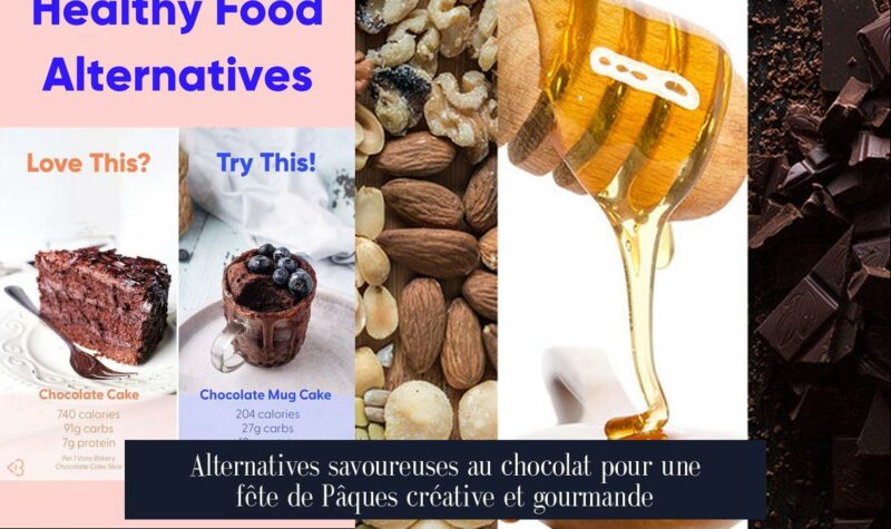 Alternatives savoureuses au chocolat pour une fête de Pâques créative et gourmande