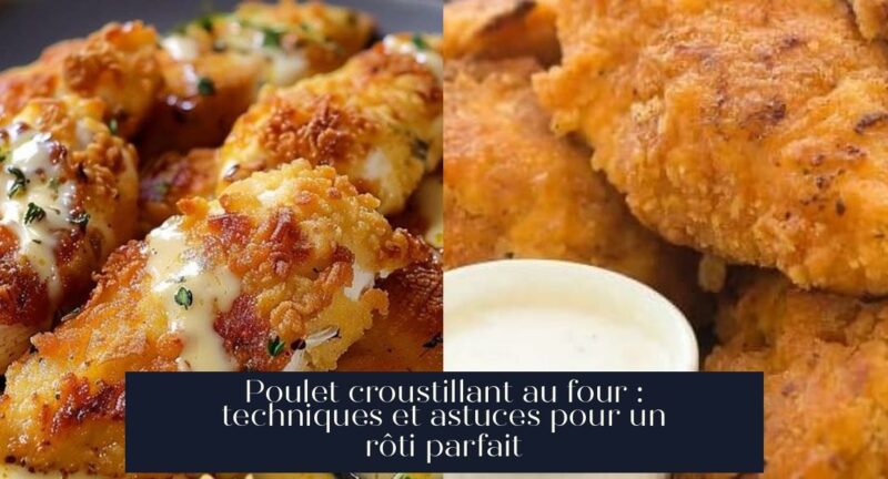 Poulet croustillant au four : techniques et astuces pour un rôti parfait