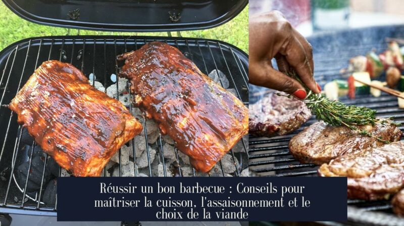 Réussir un bon barbecue : Conseils pour maîtriser la cuisson, l'assaisonnement et le choix de la viande
