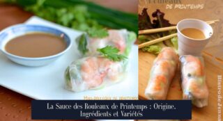 La Sauce des Rouleaux de Printemps : Origine, Ingrédients et Variétés