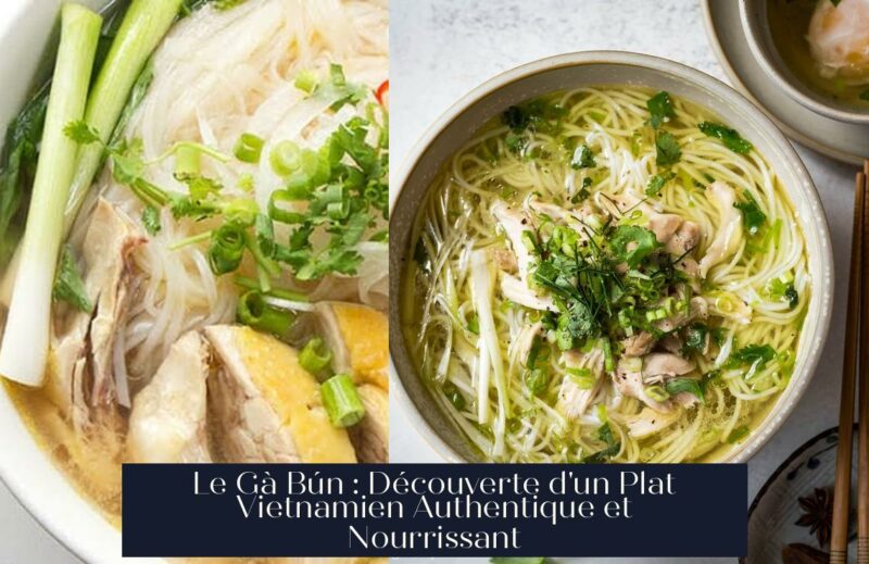 Le Gà Bún : Découverte d'un Plat Vietnamien Authentique et Nourrissant