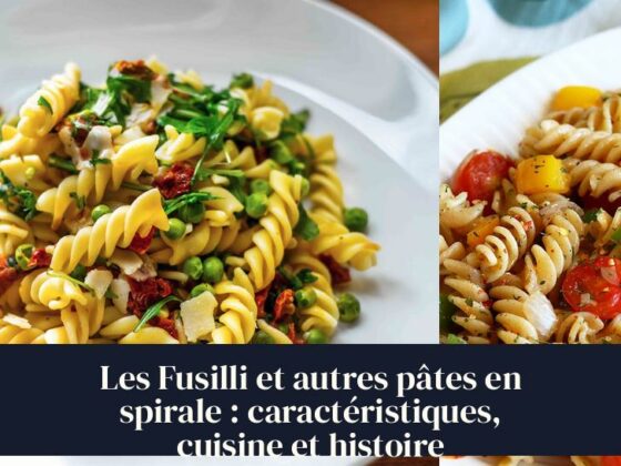 Les Fusilli et autres pâtes en spirale : caractéristiques, cuisine et histoire
