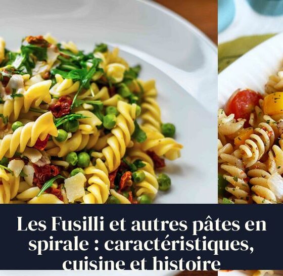 Les Fusilli et autres pâtes en spirale : caractéristiques, cuisine et histoire