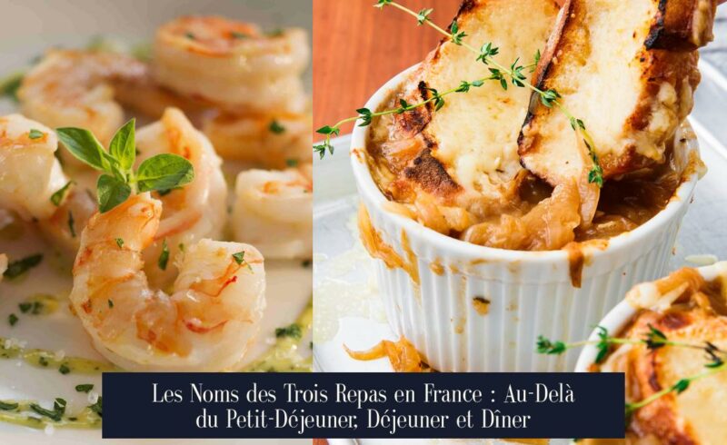 Les Noms des Trois Repas en France : Au-Delà du Petit-Déjeuner, Déjeuner et Dîner