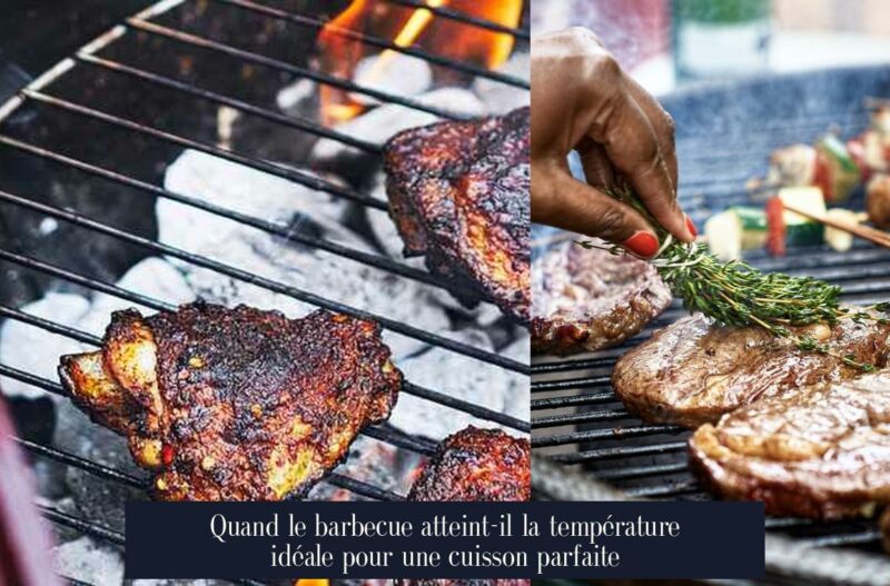 Quand le barbecue atteint-il la température idéale pour une cuisson parfaite