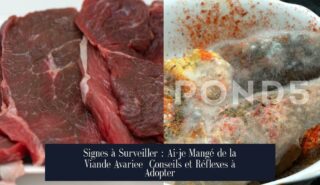 Signes à Surveiller : Ai-je Mangé de la Viande Avariee Conseils et Réflexes à Adopter