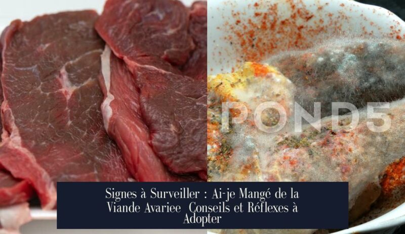 Signes à Surveiller : Ai-je Mangé de la Viande Avariee Conseils et Réflexes à Adopter