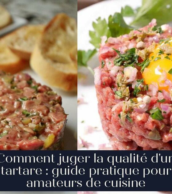 Comment juger la qualité d'un tartare : guide pratique pour amateurs de cuisine