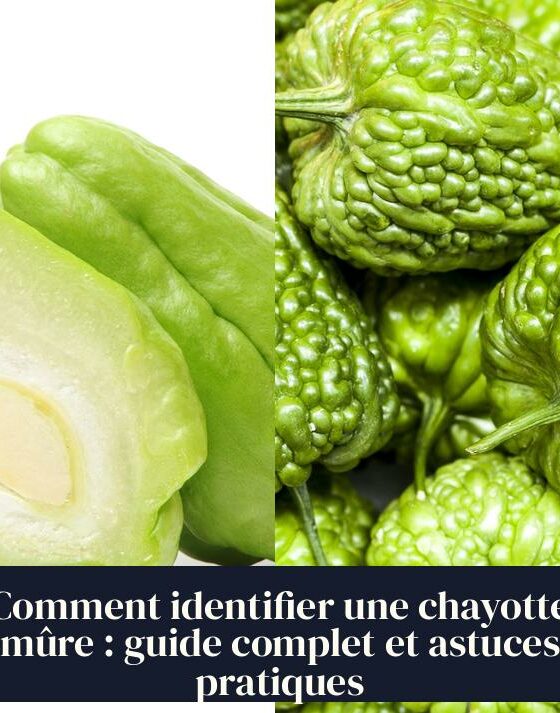 Comment identifier une chayotte mûre : guide complet et astuces pratiques