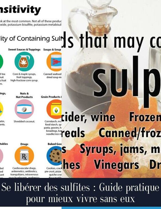 Se libérer des sulfites : Guide pratique pour mieux vivre sans eux