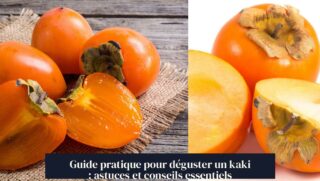 Guide pratique pour déguster un kaki : astuces et conseils essentiels