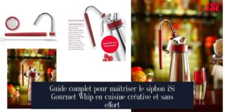 Guide complet pour maîtriser le siphon iSi Gourmet Whip en cuisine créative et sans effort