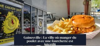 Gainesville : La ville où manger du poulet avec une fourchette est interdit