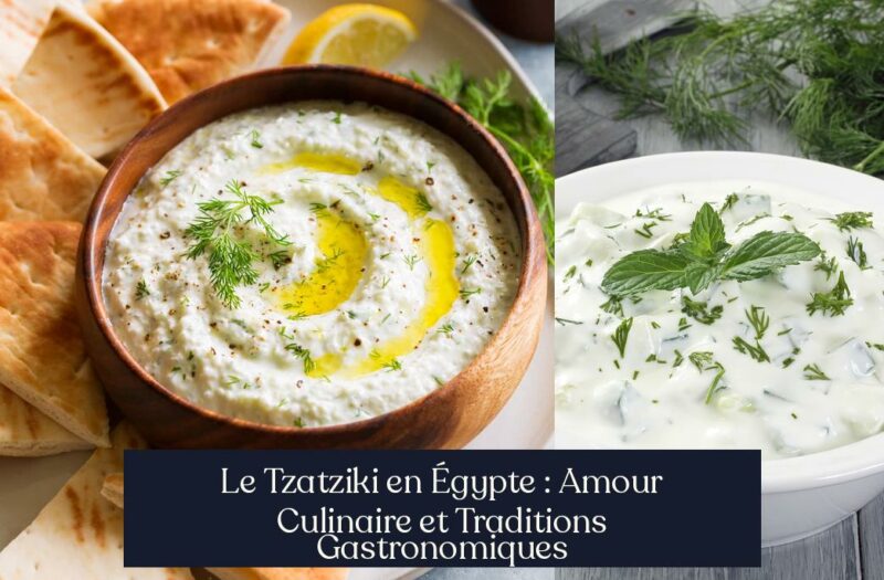 Le Tzatziki en Égypte : Amour Culinaire et Traditions Gastronomiques