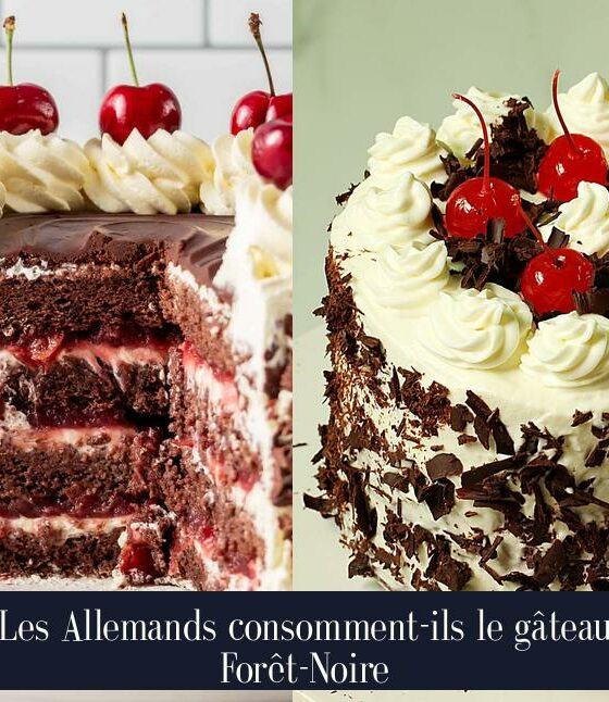 Les Allemands consomment-ils le gâteau Forêt-Noire