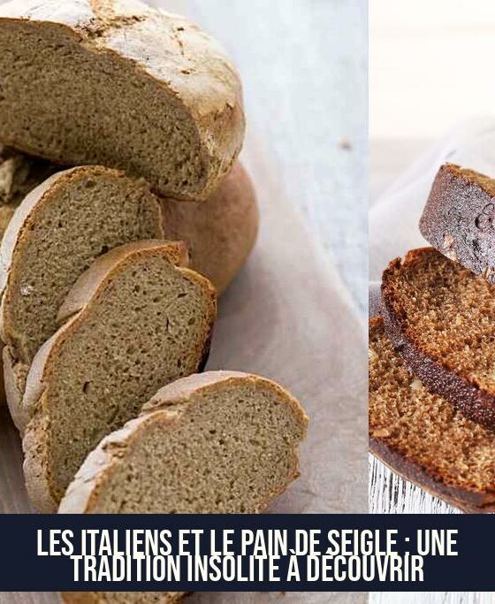 Les Italiens et le Pain de Seigle : Une Tradition Insolite à Découvrir