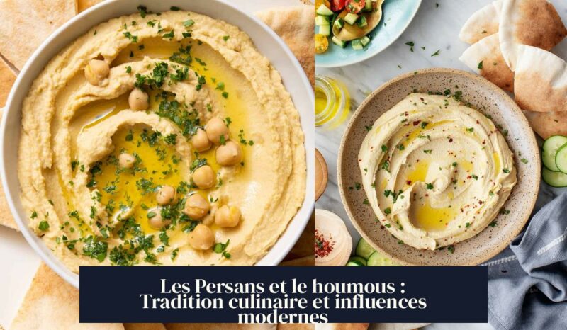 Les Persans et le houmous : Tradition culinaire et influences modernes