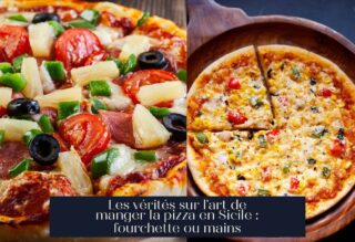 Les vérités sur l'art de manger la pizza en Sicile : fourchette ou mains