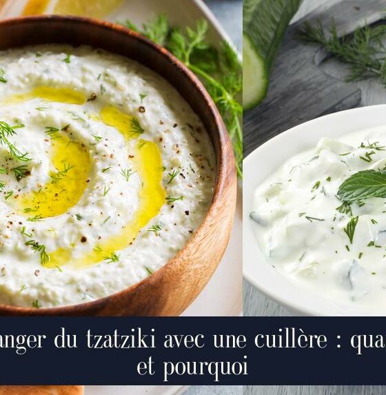Manger du tzatziki avec une cuillère : quand et pourquoi