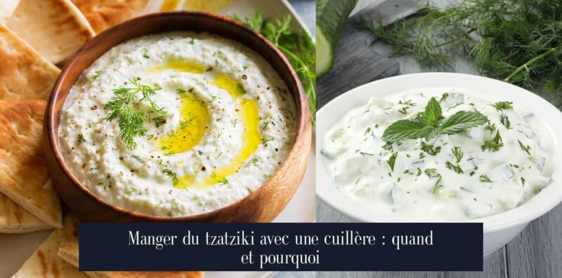 Manger du tzatziki avec une cuillère : quand et pourquoi