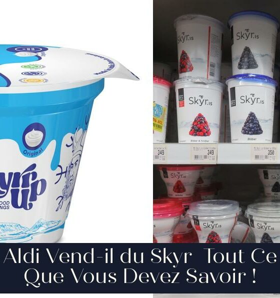 Aldi Vend-il du Skyr Tout Ce Que Vous Devez Savoir !