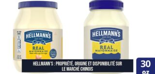 Hellmann's : Propriété, origine et disponibilité sur le marché chinois