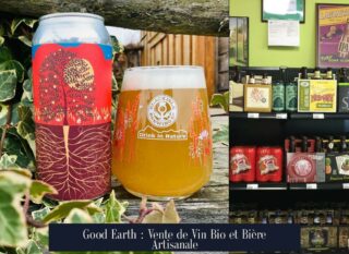 Good Earth : Vente de Vin Bio et Bière Artisanale