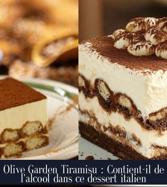Olive Garden Tiramisu : Contient-il de l'alcool dans ce dessert italien