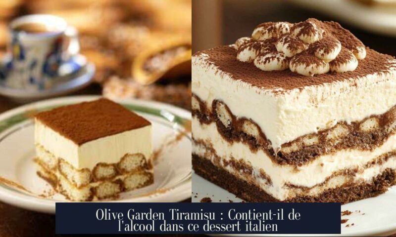 Olive Garden Tiramisu : Contient-il de l'alcool dans ce dessert italien