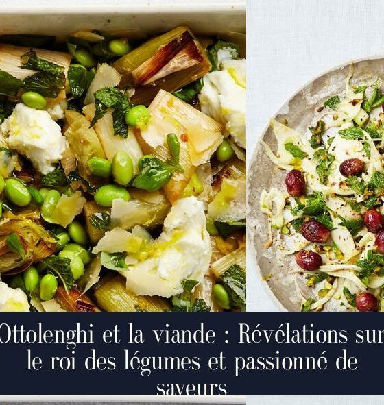 Ottolenghi et la viande : Révélations sur le roi des légumes et passionné de saveurs