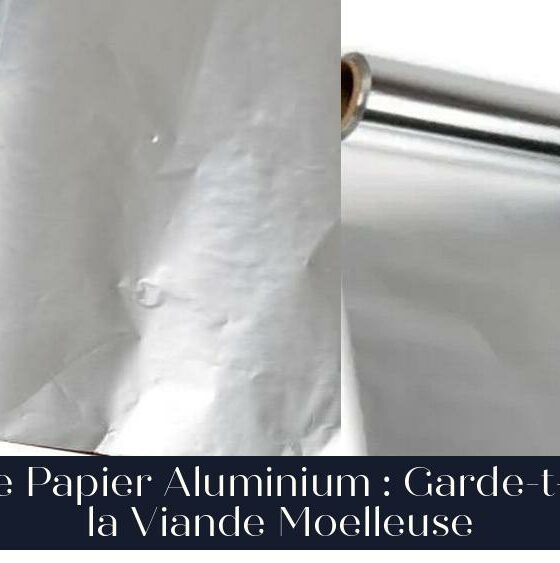 Le Papier Aluminium : Garde-t-il la Viande Moelleuse