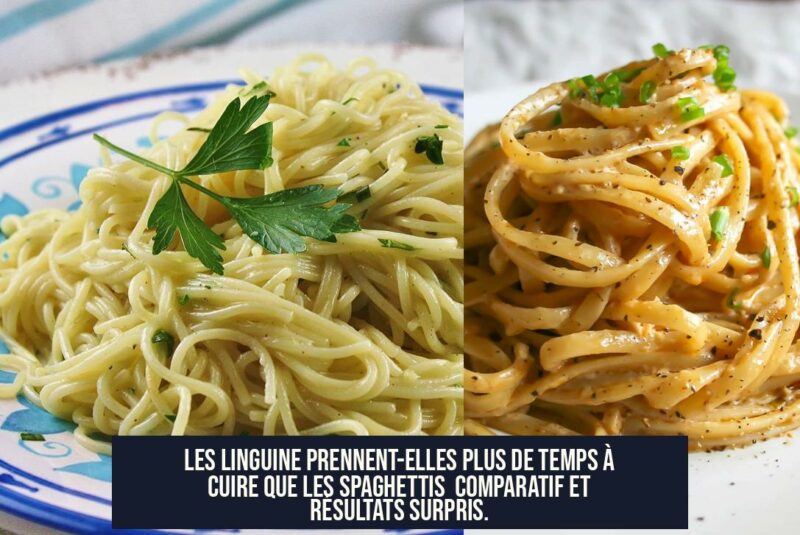Les linguine prennent-elles plus de temps à cuire que les spaghettis Comparatif et résultats surpris.