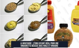 La Moutarde : L'Émulsifiant Idéal pour une Vinaigrette Réussie avec Huile et Vinaigre