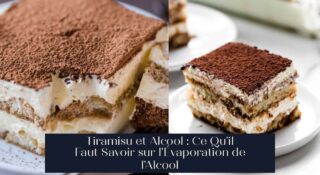 Tiramisu et Alcool : Ce Qu'il Faut Savoir sur l'Évaporation de l'Alcool