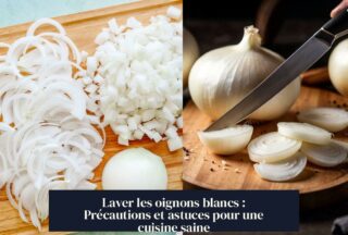 Laver les oignons blancs : Précautions et astuces pour une cuisine saine