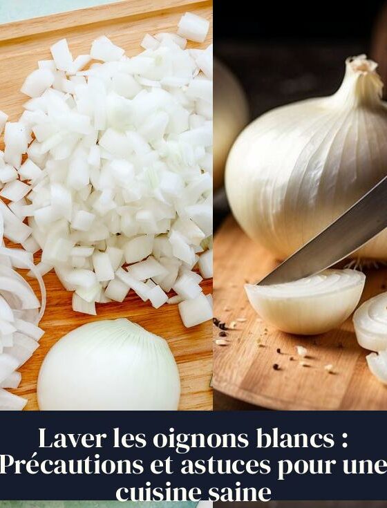 Laver les oignons blancs : Précautions et astuces pour une cuisine saine