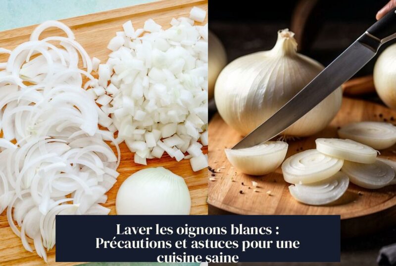 Laver les oignons blancs : Précautions et astuces pour une cuisine saine