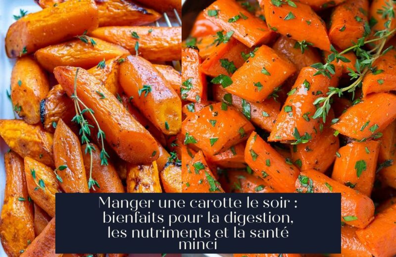 Manger une carotte le soir : bienfaits pour la digestion, les nutriments et la santé minci