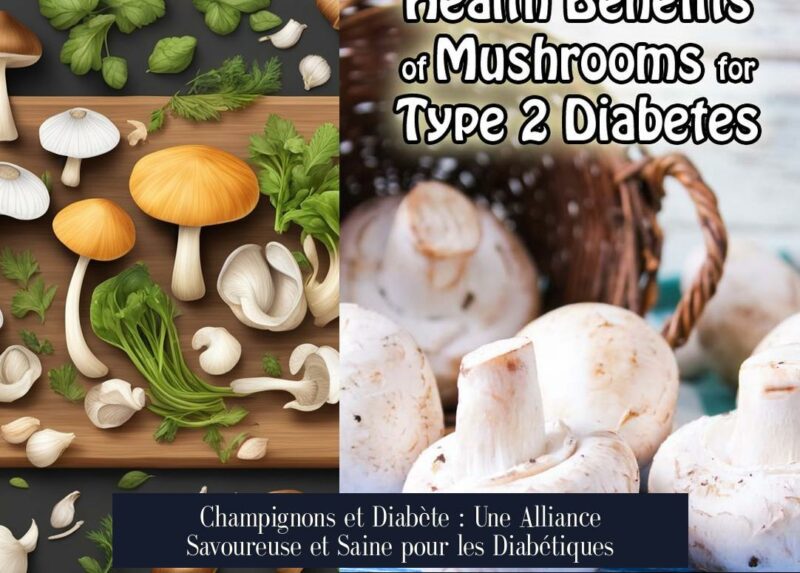 Champignons et Diabète : Une Alliance Savoureuse et Saine pour les Diabétiques