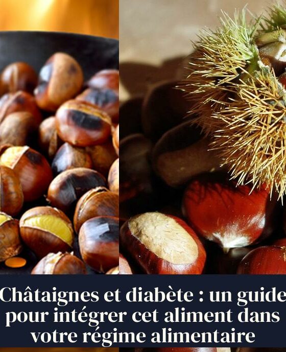 Châtaignes et diabète : un guide pour intégrer cet aliment dans votre régime alimentaire