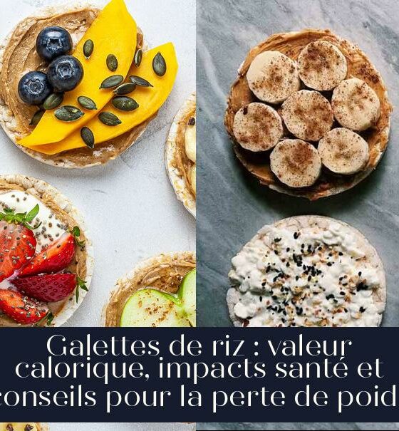 Galettes de riz : valeur calorique, impacts santé et conseils pour la perte de poids