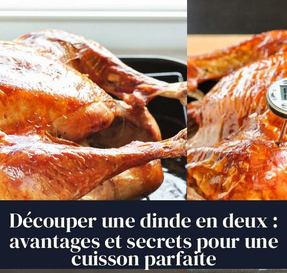 Découper une dinde en deux : avantages et secrets pour une cuisson parfaite