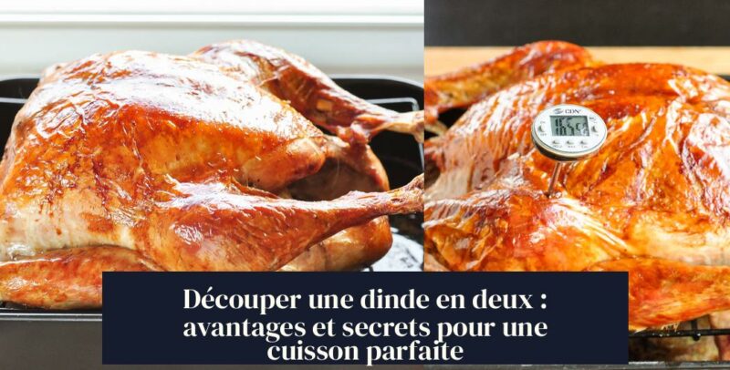 Découper une dinde en deux : avantages et secrets pour une cuisson parfaite