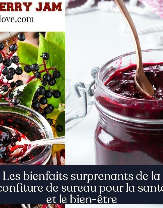 Les bienfaits surprenants de la confiture de sureau pour la santé et le bien-être