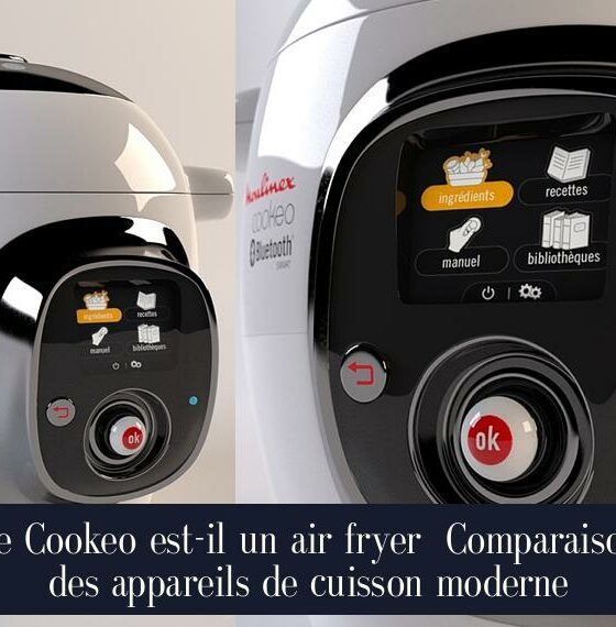 Le Cookeo est-il un air fryer Comparaison des appareils de cuisson moderne
