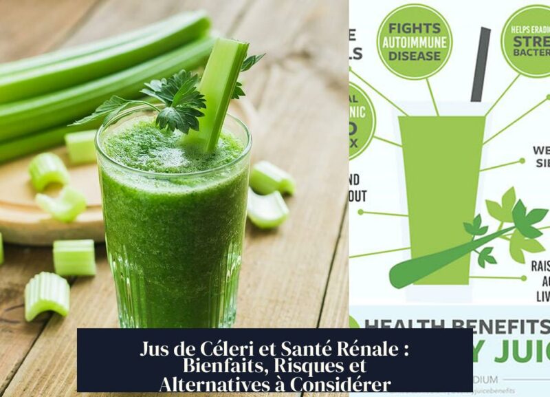 Jus de Céleri et Santé Rénale : Bienfaits, Risques et Alternatives à Considérer