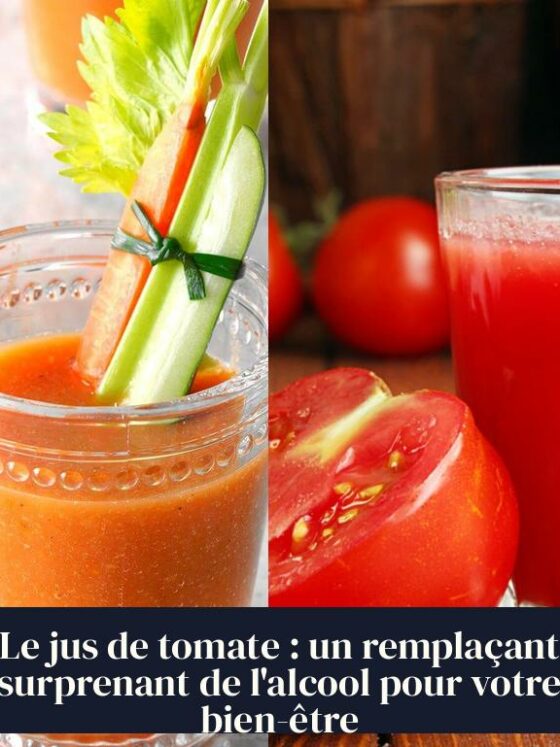 Le jus de tomate : un remplaçant surprenant de l'alcool pour votre bien-être