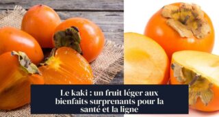Le kaki : un fruit léger aux bienfaits surprenants pour la santé et la ligne